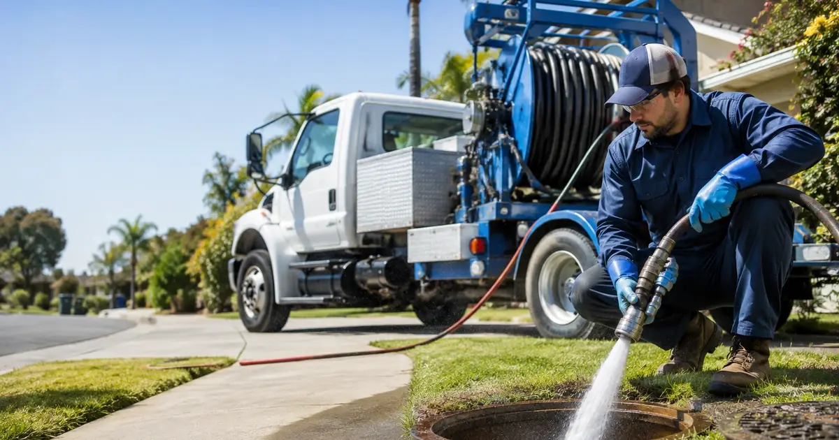 Hydro jet sewer cleaning Stratford